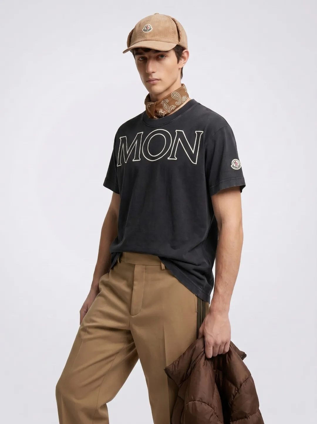 P90✨🔥 [Moncler ] 2026FW T Premium 26s 300 ： Khaki Size：S M L XL 2XL